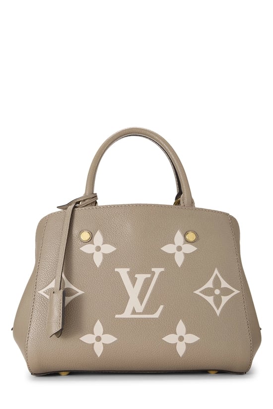 Grey Monogram Empreinte Montaigne BB