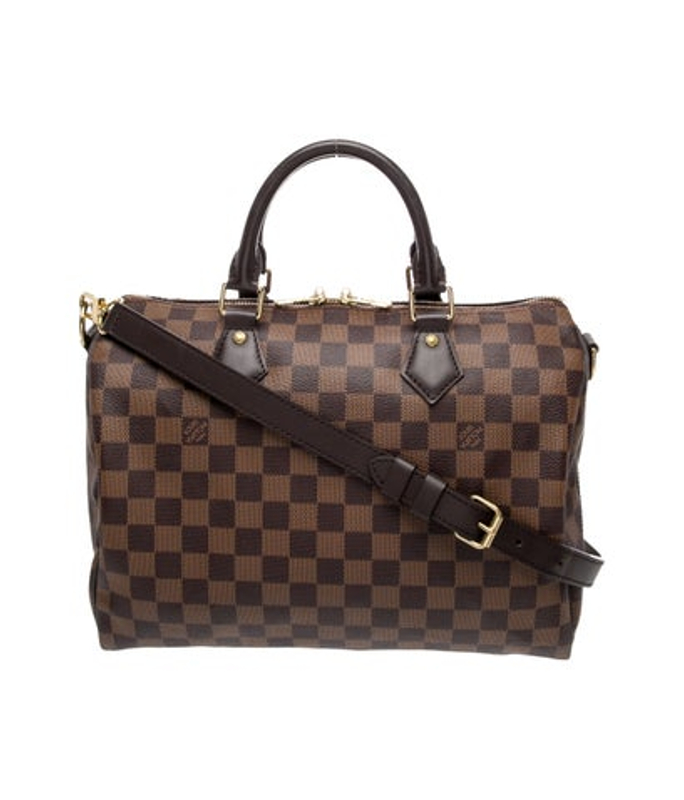 Louis Vuitton Vuitton Damier Ebene Speedy Bandouliere 30