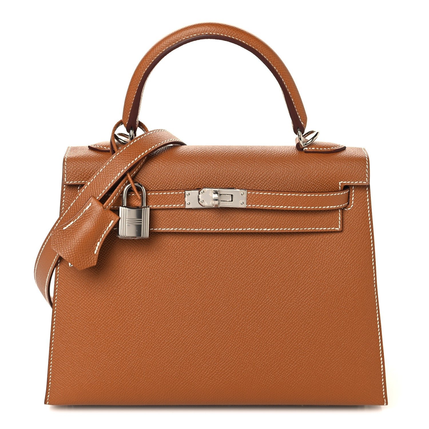Hermes Hermes Epsom Kelly Sellier 25 Gold