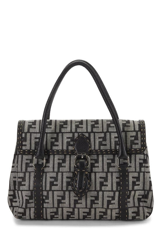 Black Zucca Denim Linda Bag