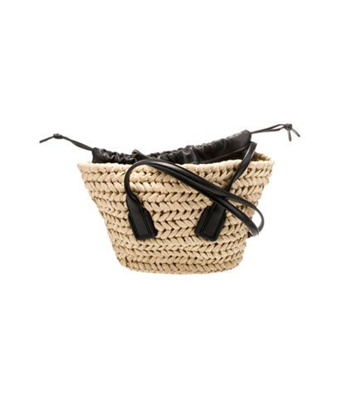 Bottega Veneta Veneta Raffia Arco Small
