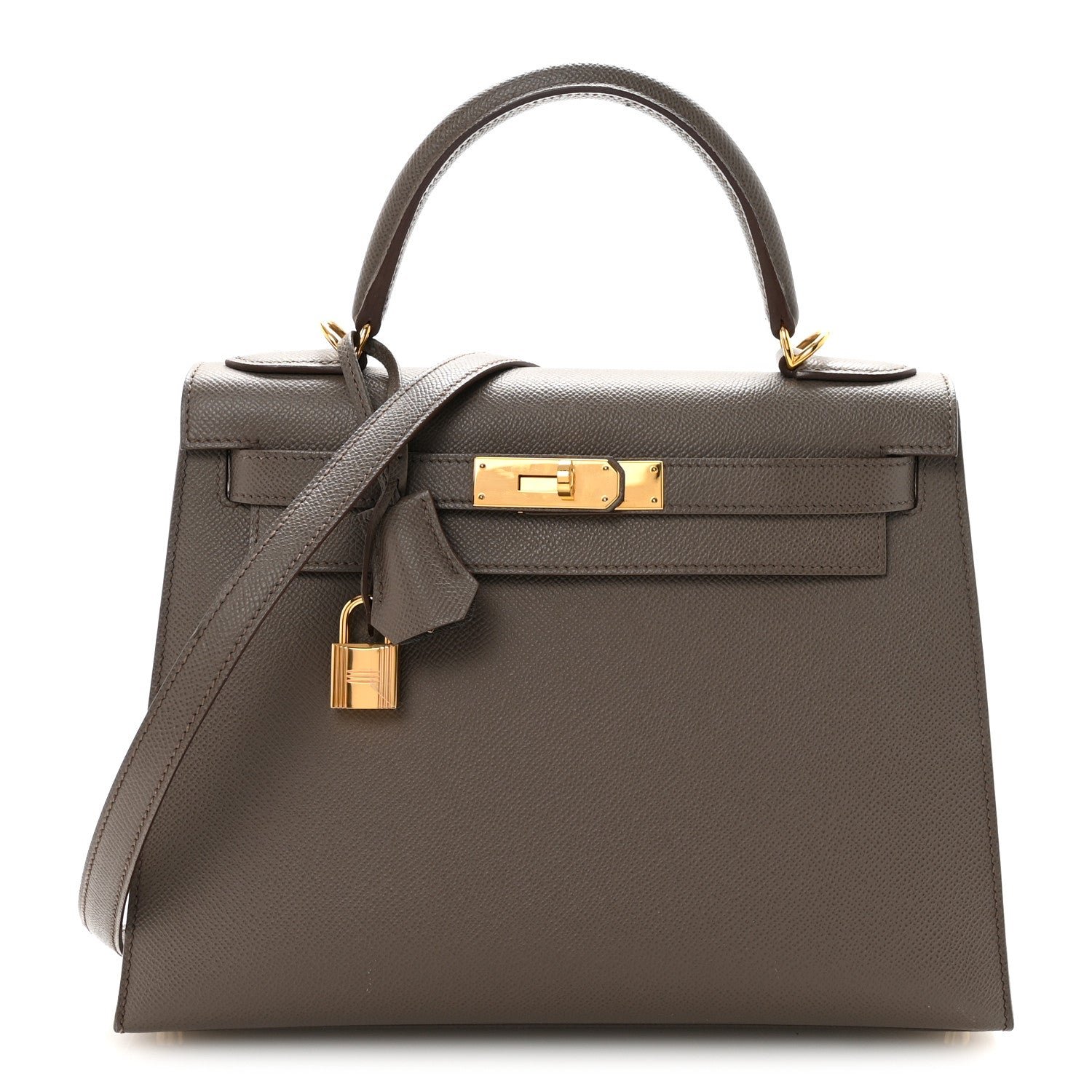Hermes Epsom Kelly Sellier 28 Etain