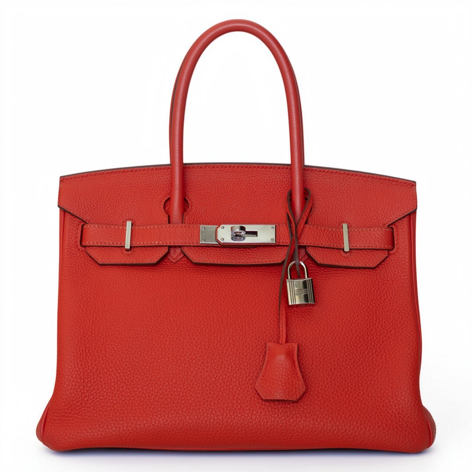 Hermes Hermès Birkin 30 Retourne Capucine Togo Palladium Hardware