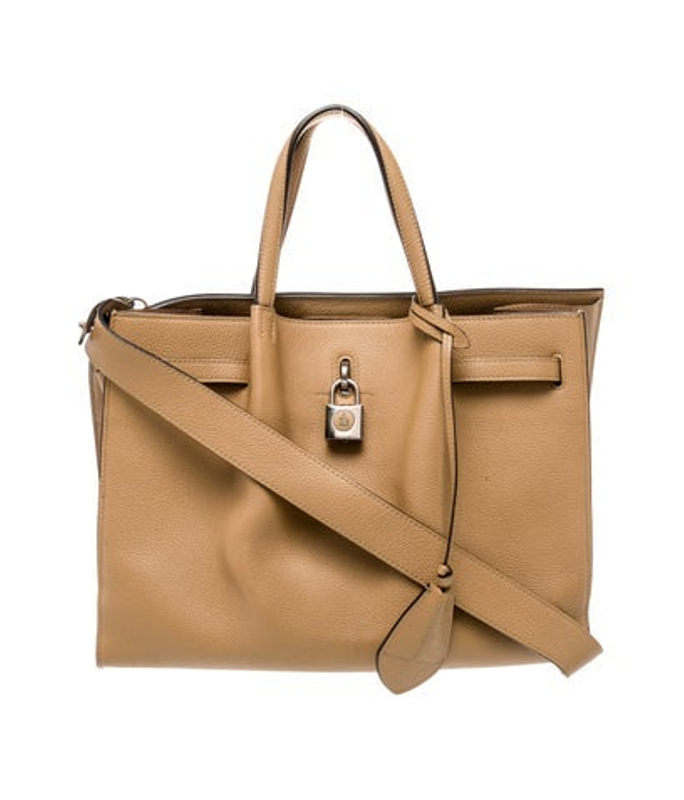 Lanvin Leather Bogey Small