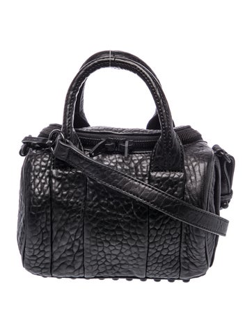 Leather Top Handle Bag