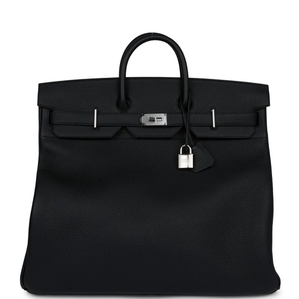 Hermes Hermes Birkin HAC 50 Black Togo Palladium Hardware