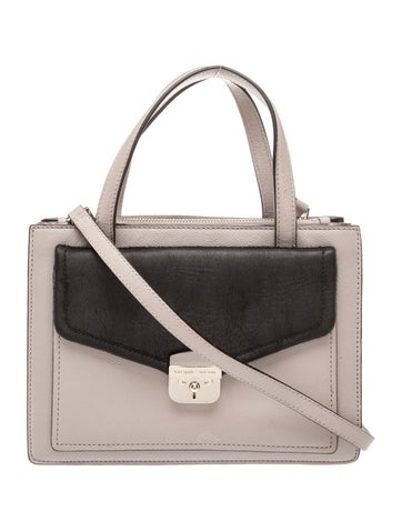 Leather Top Handle Bag