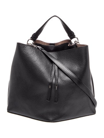 Leather Top Handle Bag