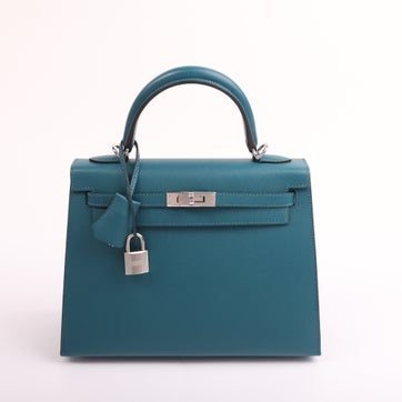 Hermes Madame Leather Sellier Kelly 25 2024