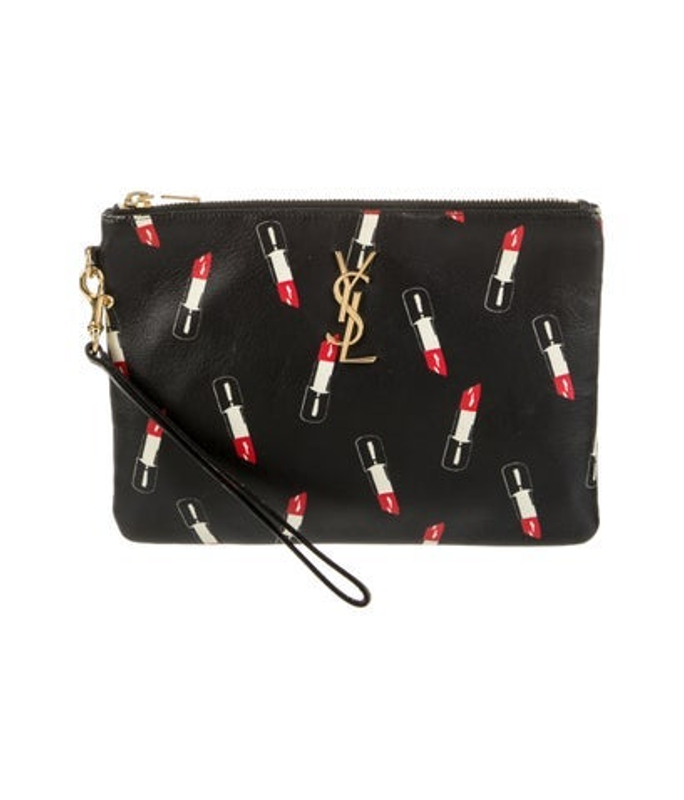 Saint Laurent Laurent Leather Clutch