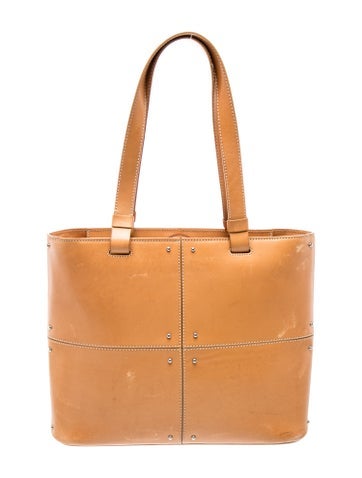 Leather Top Handle Bag