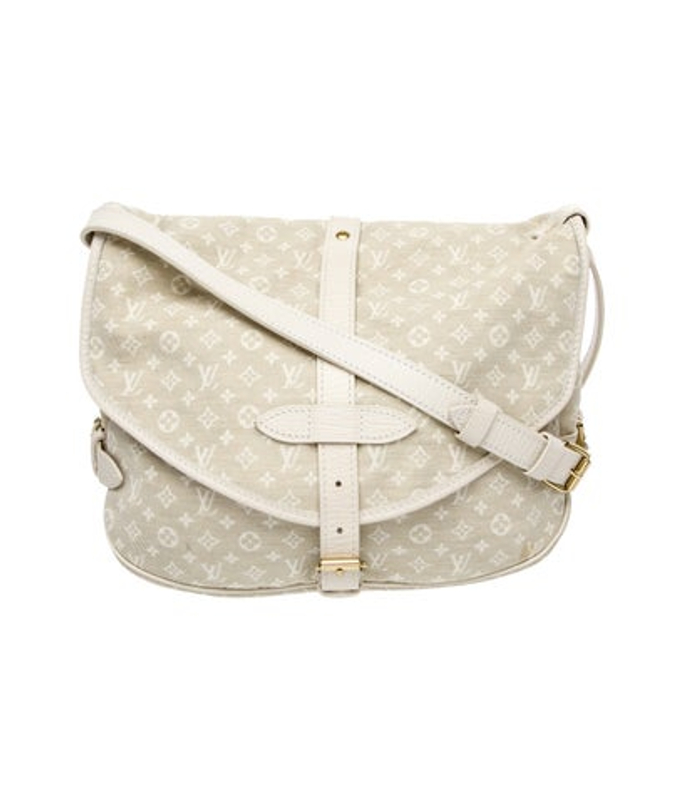 Louis Vuitton Vuitton Monogram Mini Lin Saumur 30 Vintage