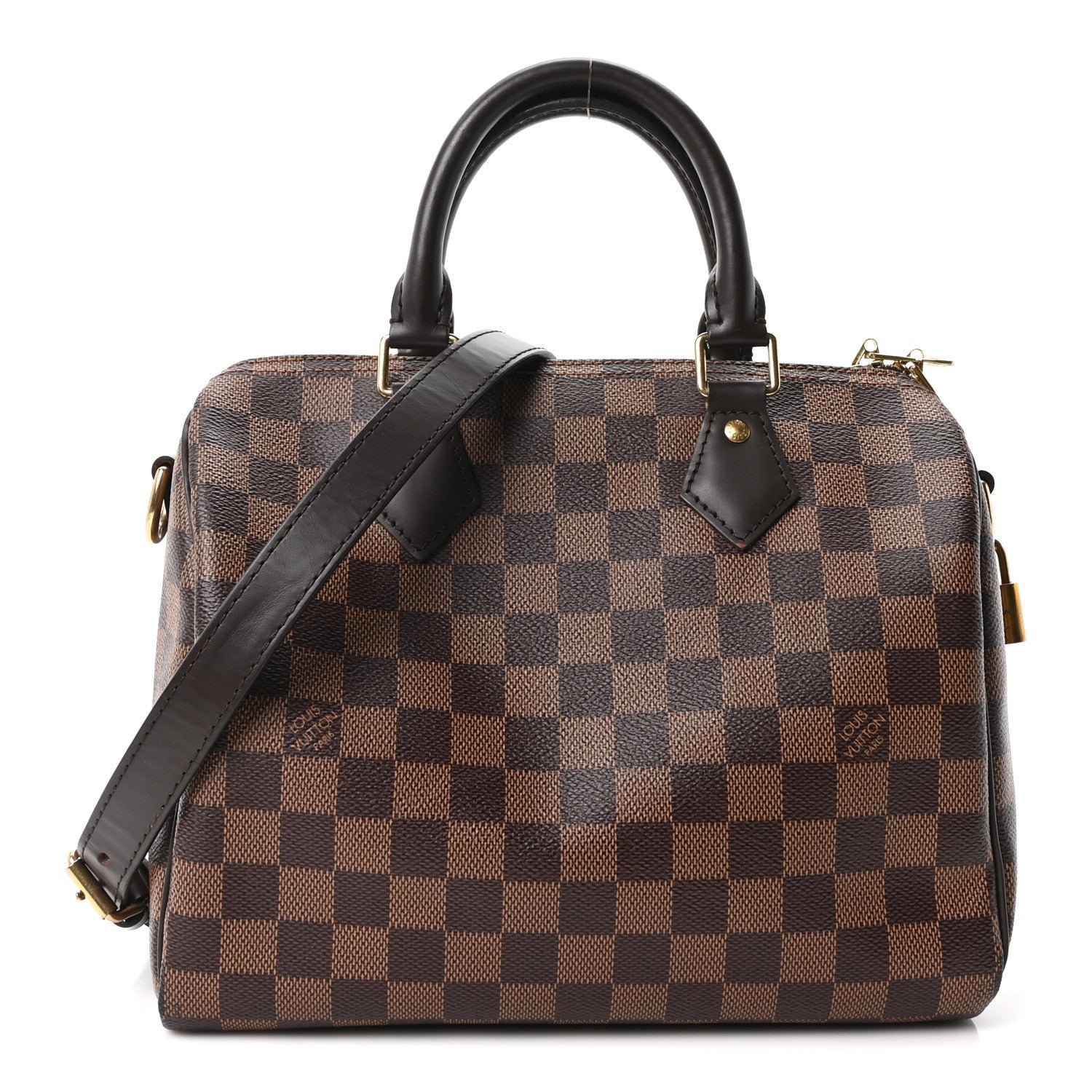 Louis Vuitton Damier Ebene Speedy Bandouliere 25