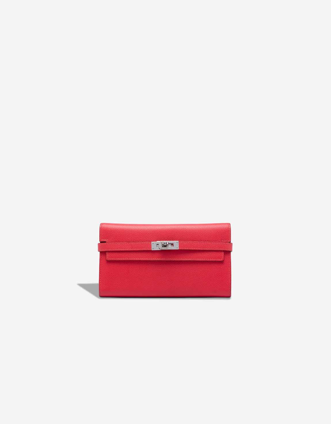
		Kelly Long Wallet Epsom Rouge Tomate    