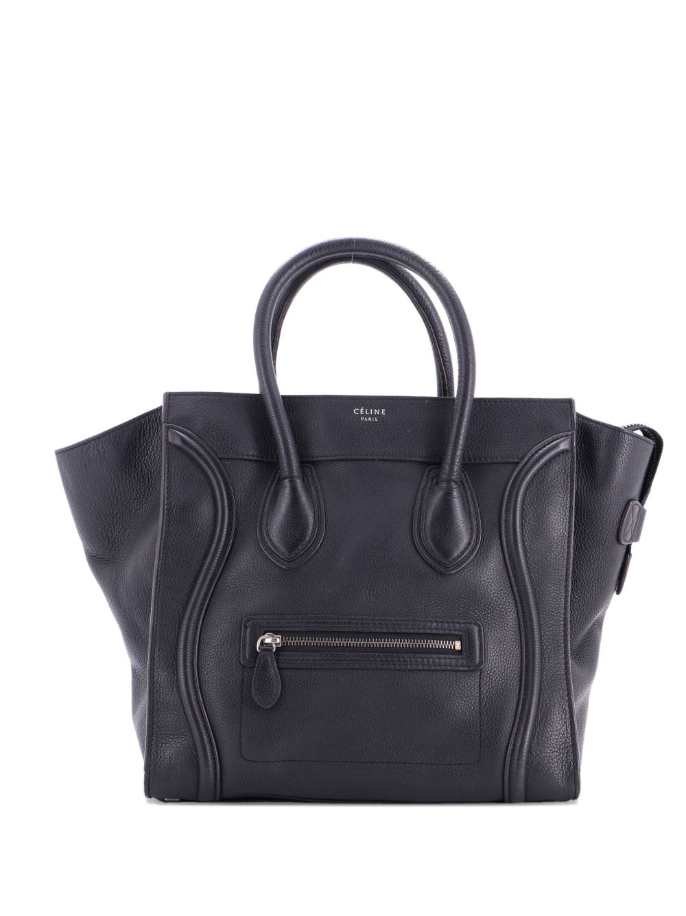 Luggage Bag Grainy Leather Mini tote bag