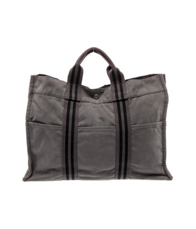 Hermes Toile Fourre Tout Gm