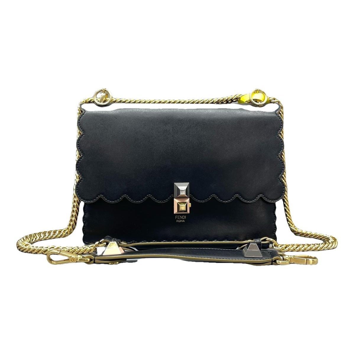 Kan I leather handbag