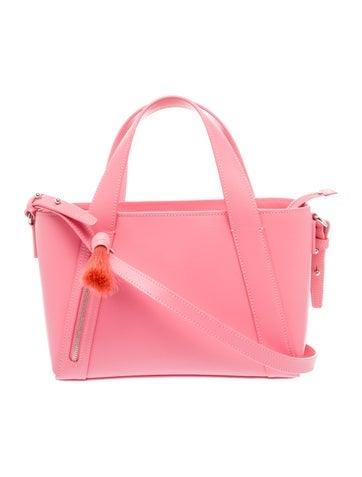 Leather Top Handle Bag