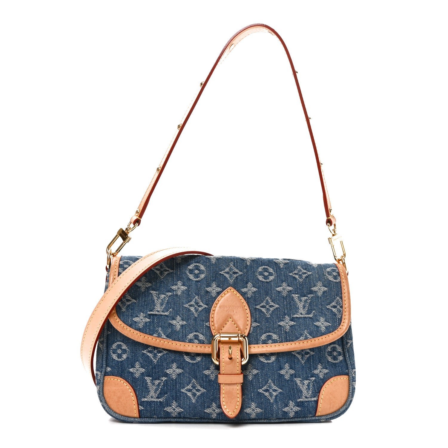 Louis Vuitton Monogram Denim Diane Blue