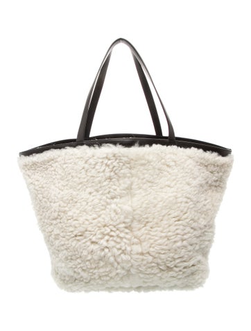Shearling Tote