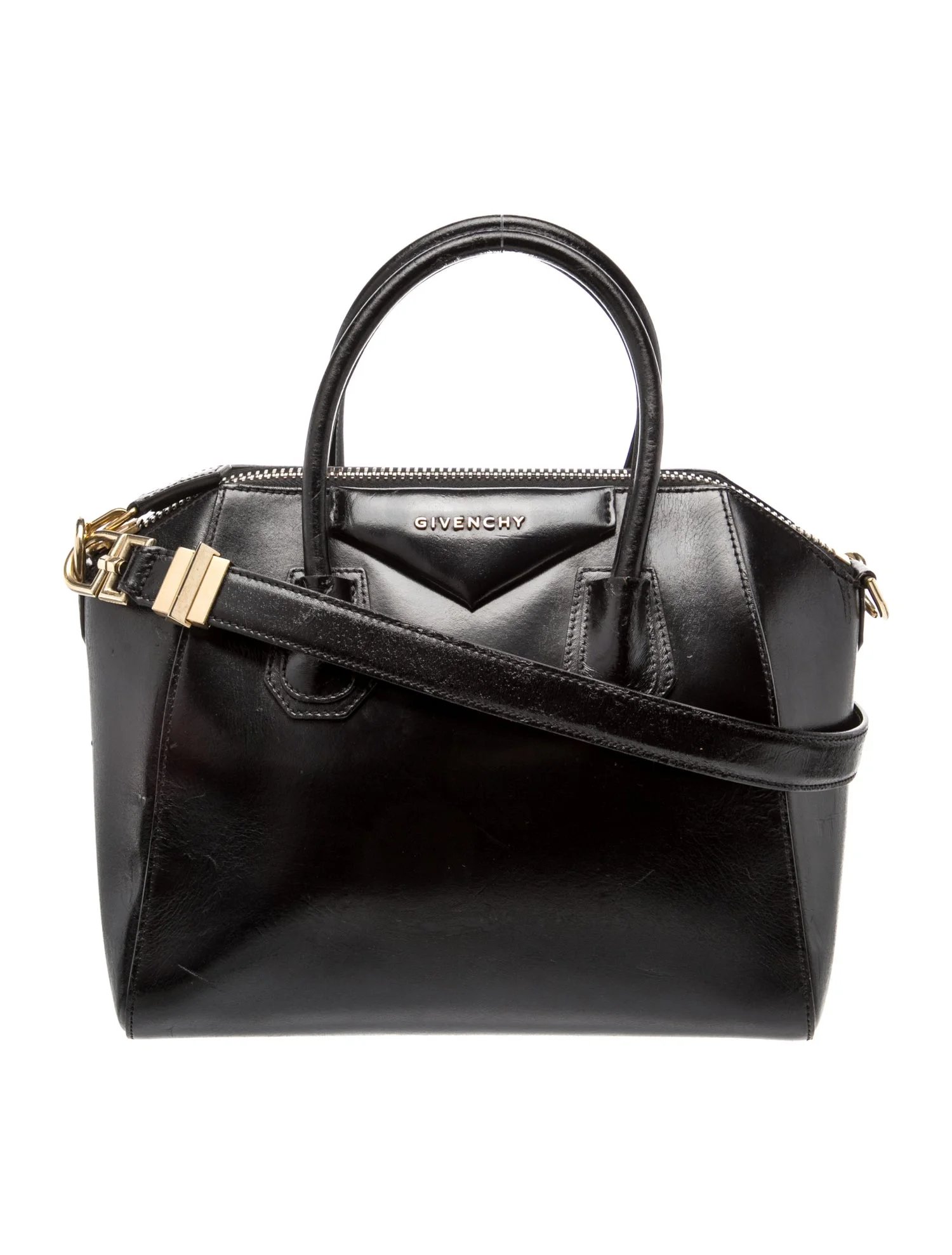 Leather Top Handle Bag