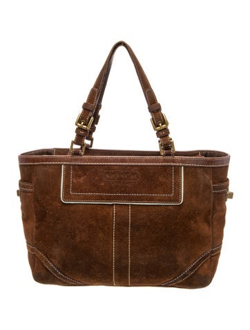 Suede Tote