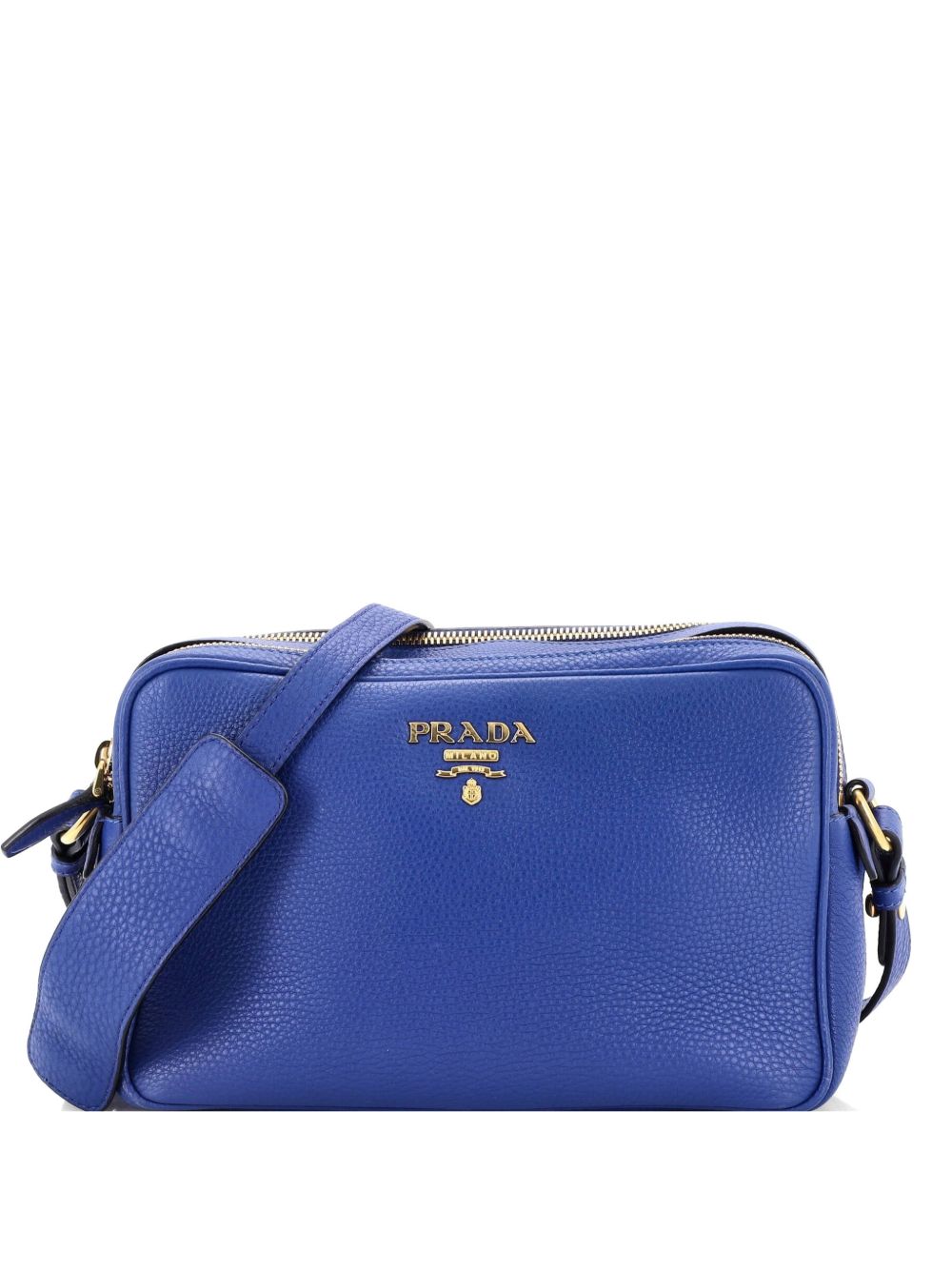 Double Zip Camera Bag Vitello Phenix Medium crossbody bag
