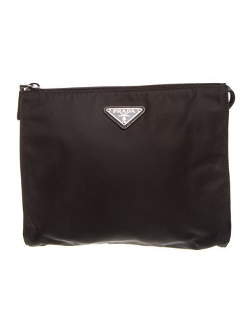 Enameled Metal Triangle Clutch