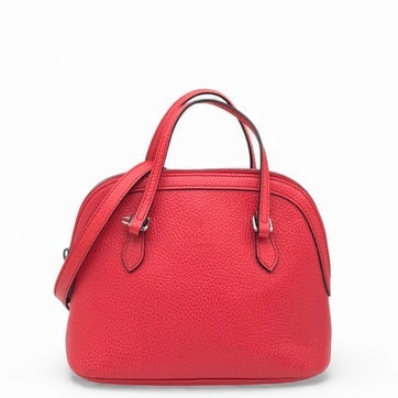 Gucci Calfskin Charm Dome Bag Small