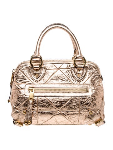 Leather Top Handle Bag