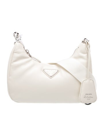 Prada Enameled Metal Triangle Re-Edition 2005 2023 w/ Tags