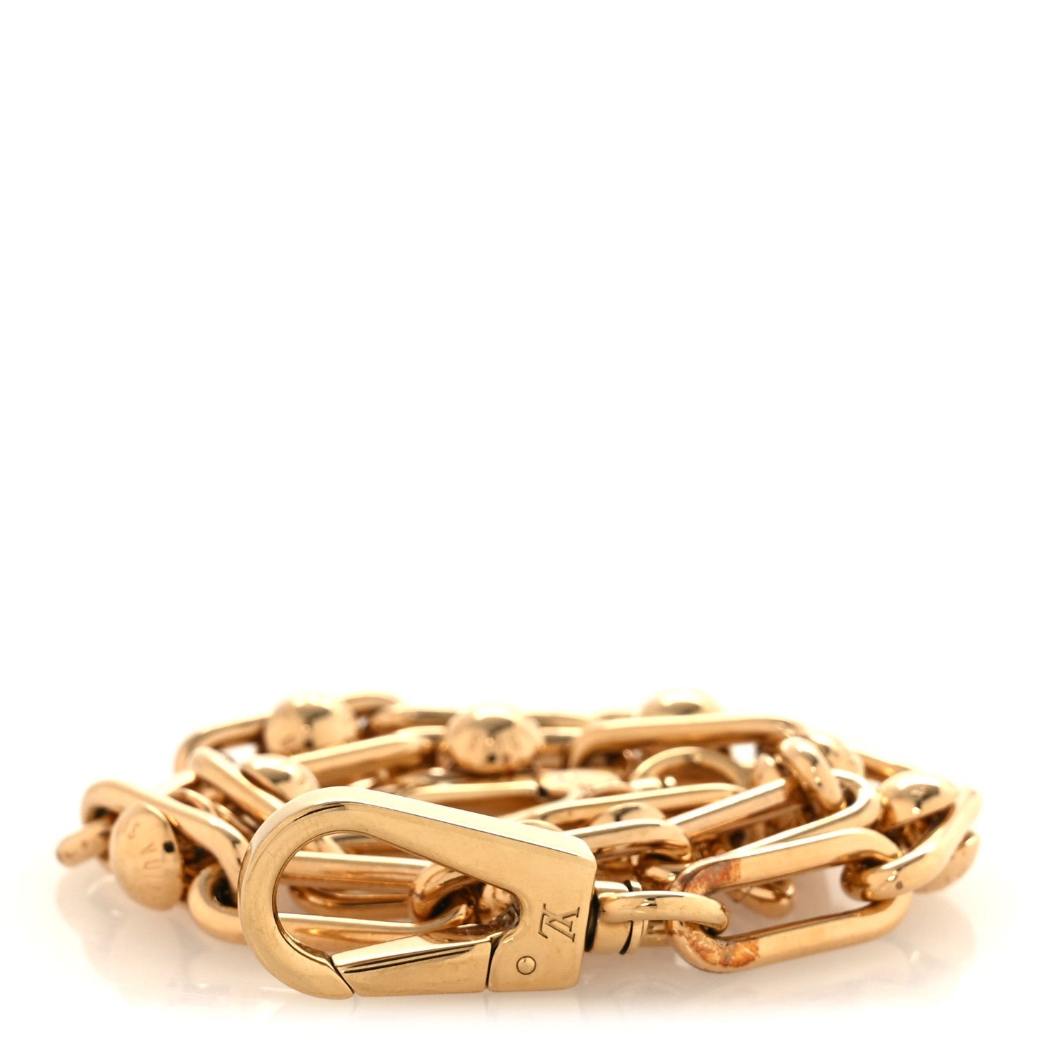 Louis Vuitton LV X TM Metal Pochette Accessories Chain Strap Gold