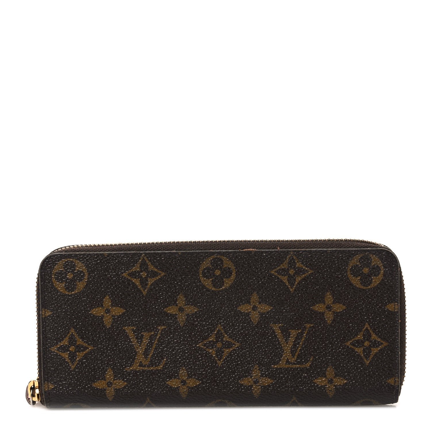 Louis Vuitton Monogram Clemence Wallet Rose Ballerine