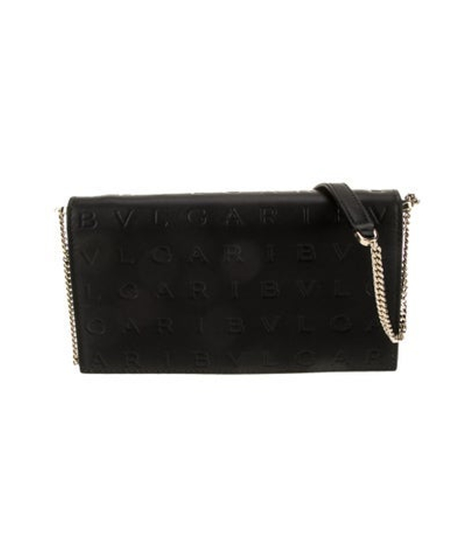 Bvlgari Leather Clutch W Tags
