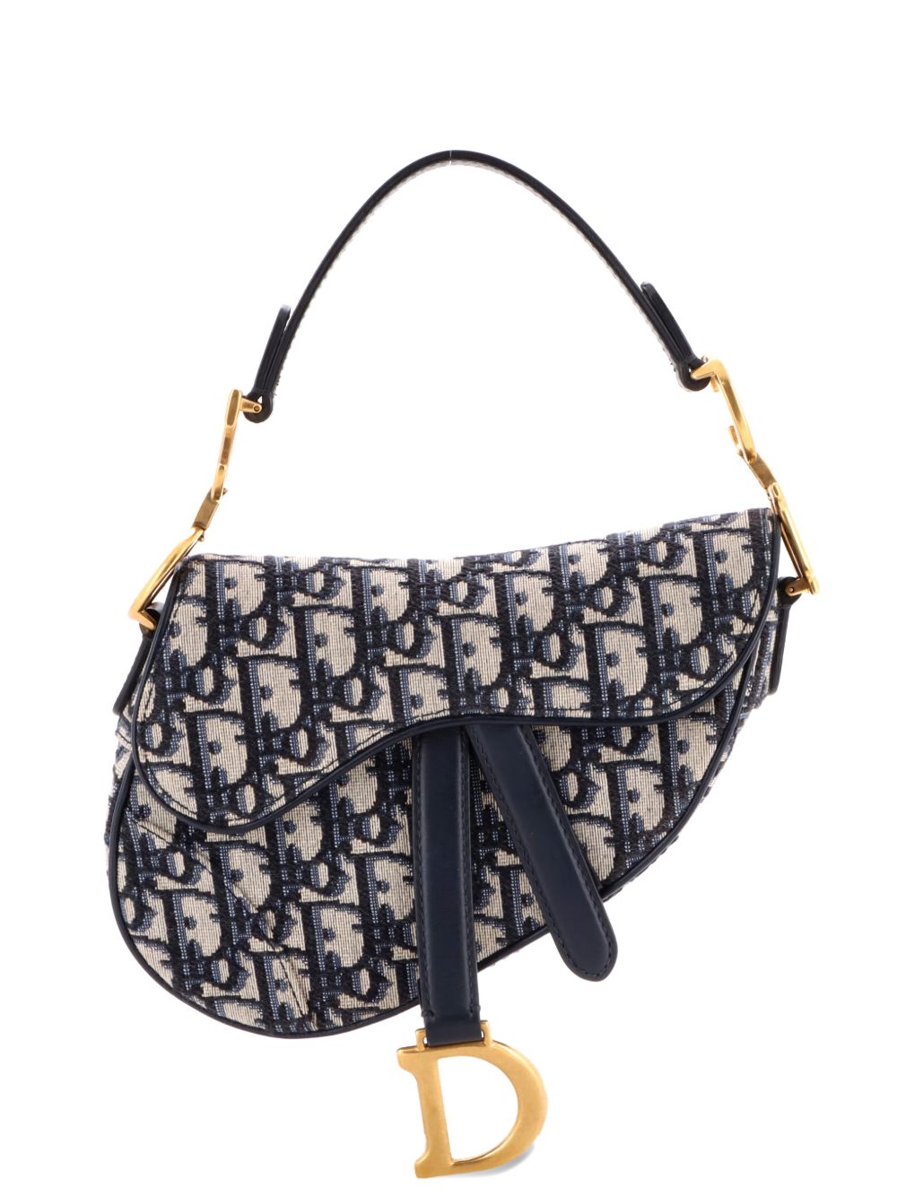 Saddle Handbag Oblique Canvas Mini shoulder bag