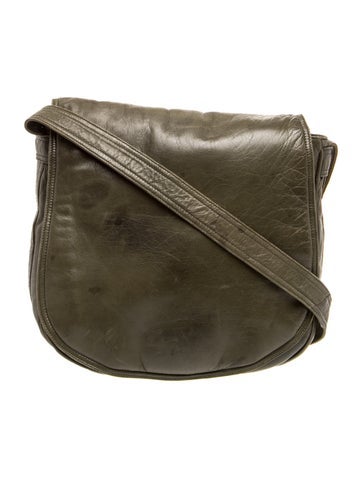 Leather Messenger Bag Vintage