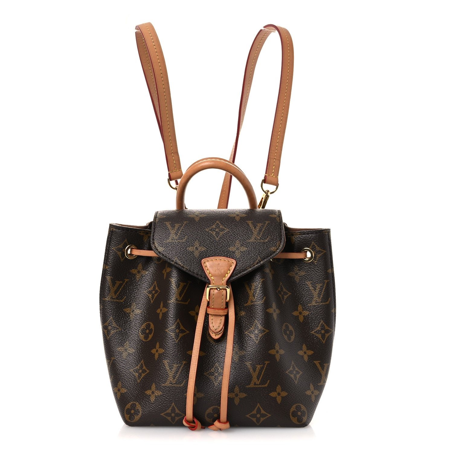 Louis Vuitton Monogram Montsouris BB Backpack Natural