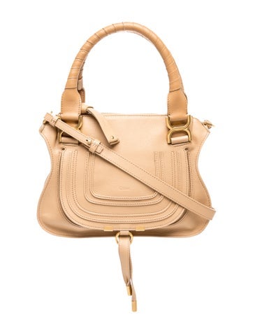 Chloe Leather Marcie Shoulder Bag