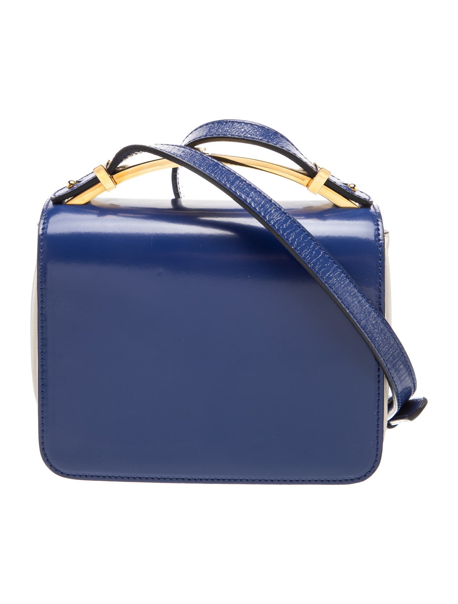 Marni Patent Leather Crossbody Bag