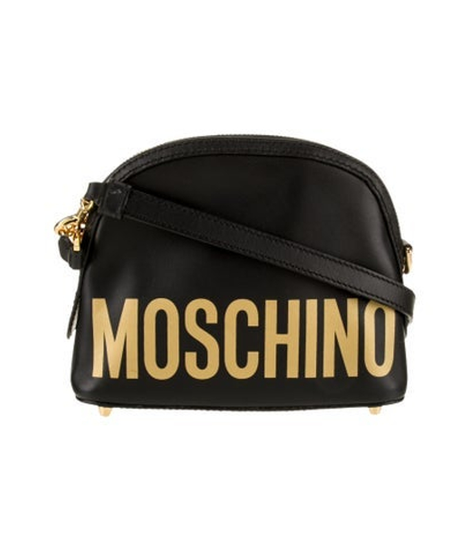 Moschino Leather Messenger Bag