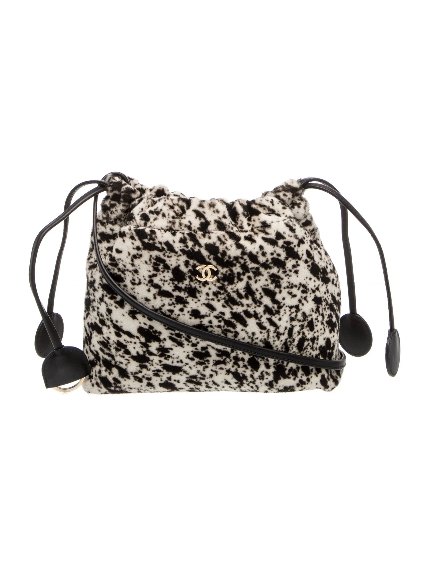 2026 Pony Hair Drawstring Bag w/Tags