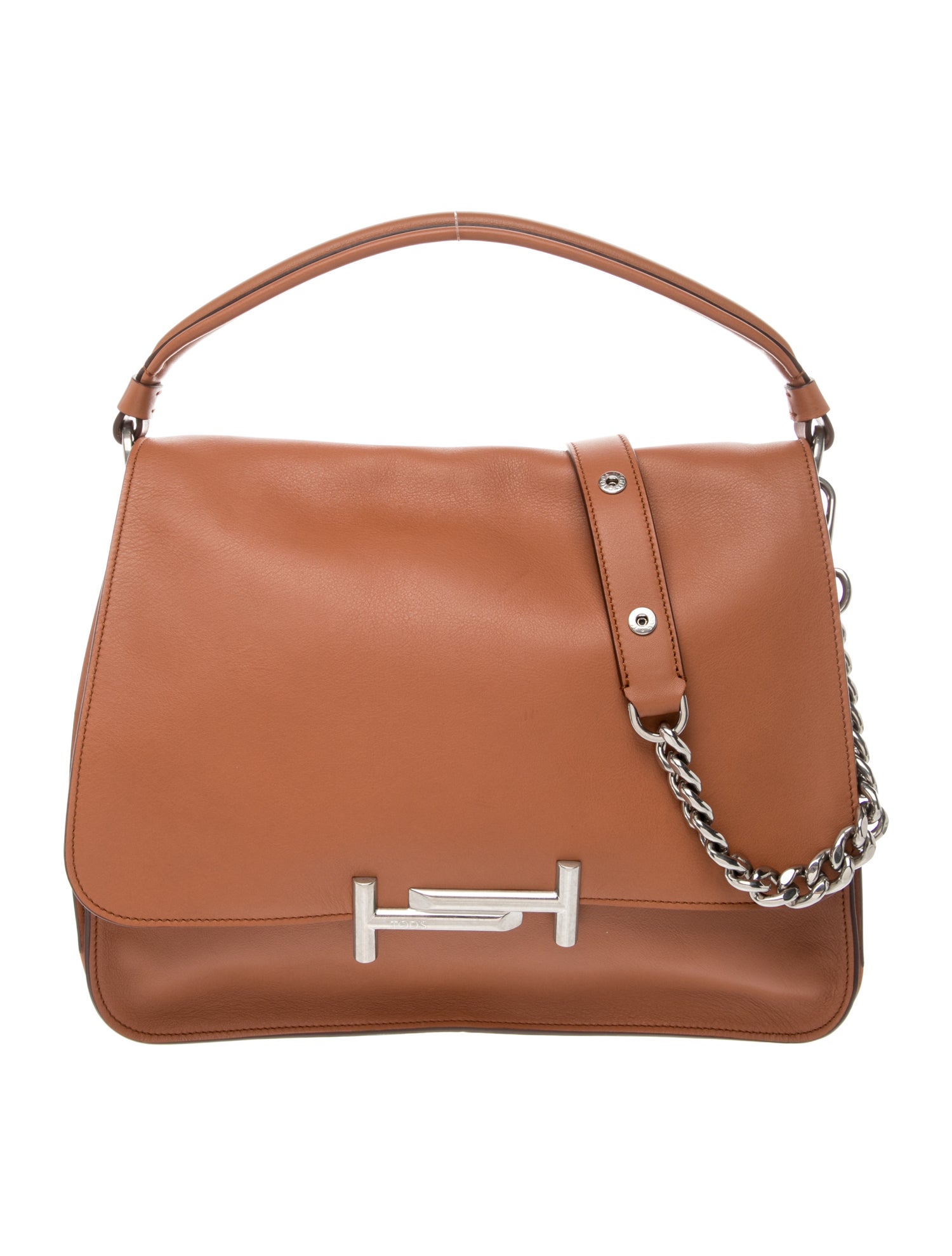 Leather Top Handle Bag
