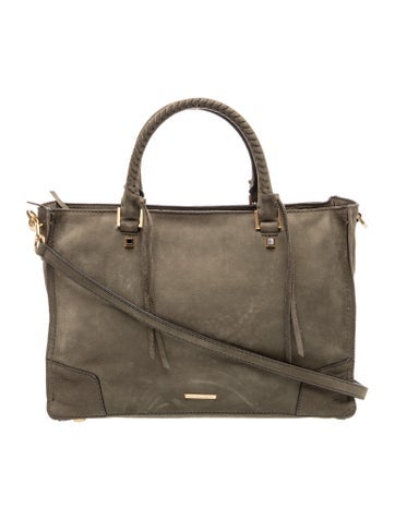 Leather Top Handle Bag