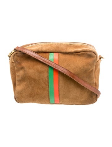Suede Crossbody Bag
