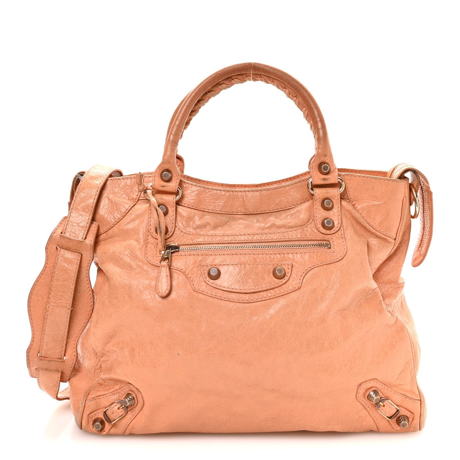 Balenciaga Balenciaga Agneau Giant 12 Rose Gold Hardware Velo Rose Blush