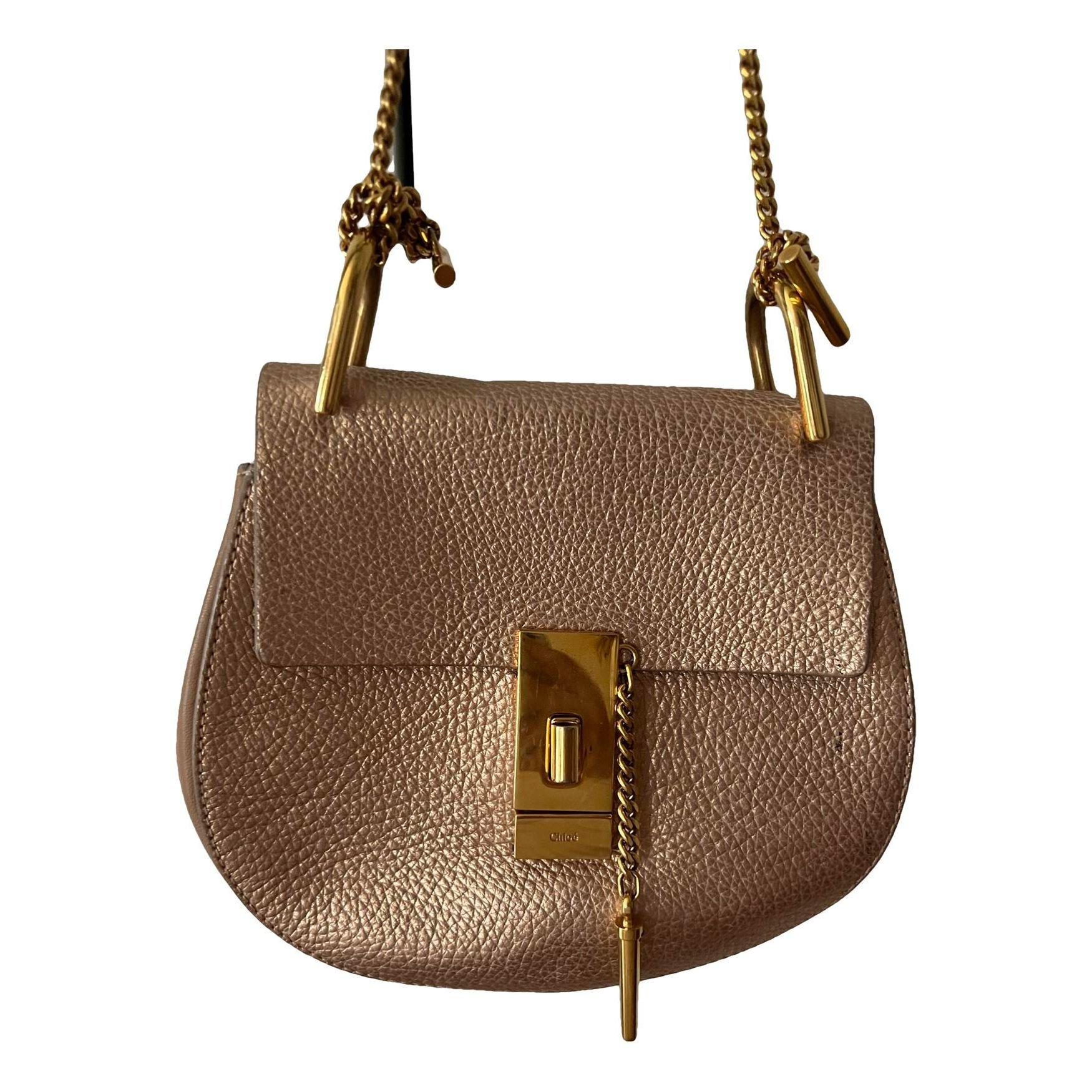 Drew leather crossbody bag