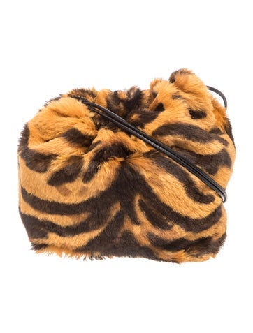 Faux Fur Bucket Bag