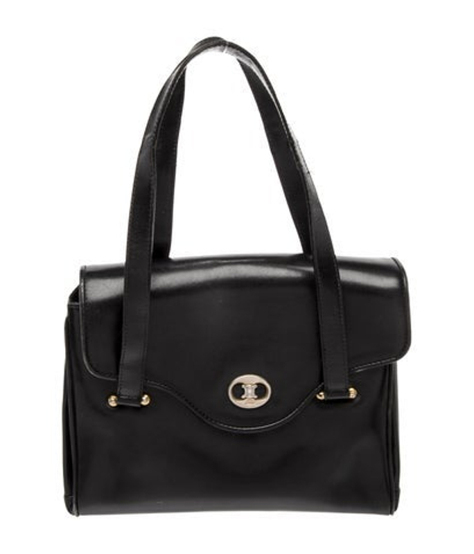 Celine Leather Shoulder Bag