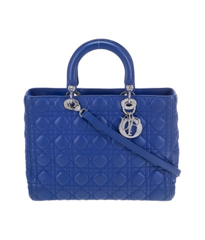 Dior Dior Leather Top Handle Bag