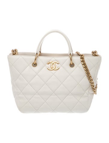 Quilted 2Way Shopping Tote